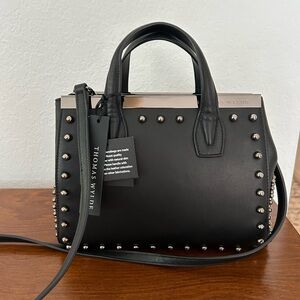 Thomas Wylde Black Leather Handbag NWT